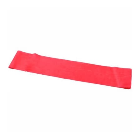 Fabrication Enterprises CanDo Exercise Band Loop, 15" Long, Red, 10/PK 10-5262-10